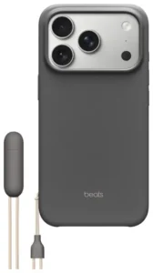 Aksesorë për Telefon Apple Beats Kickstand Case me MagSafe / Camera Control për iPhone 17 Pro – Gri e mbyllur