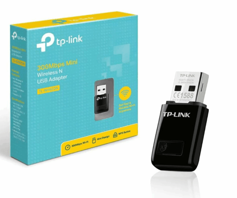 USB WIFI TP-Link 300Mbps Wireless N, USB 2.0 Interface - e zezë