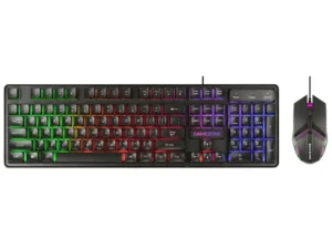 Combo (Tastierë & Maus )Gaming Tracer GameZone Boost USB / US Layout – Zezë