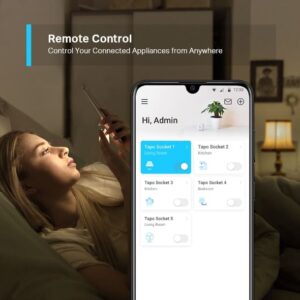 Mini Smart Wi-Fi Socket TP-Link / Remote Control / Schedule/ Timer / Voice Control / Away Mode