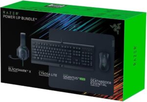 Tastierë Gaming Razer Power UP Bundle V2 / Set Maus + Kufje / E zezë