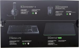 Tastierë Gaming Razer Power UP Bundle V2 / Set Maus + Kufje / E zezë