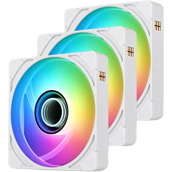 Ftohës për kasë Thermaltake CT120 EX INFINITY ARGB Sync 3 Pack - Bardhë
