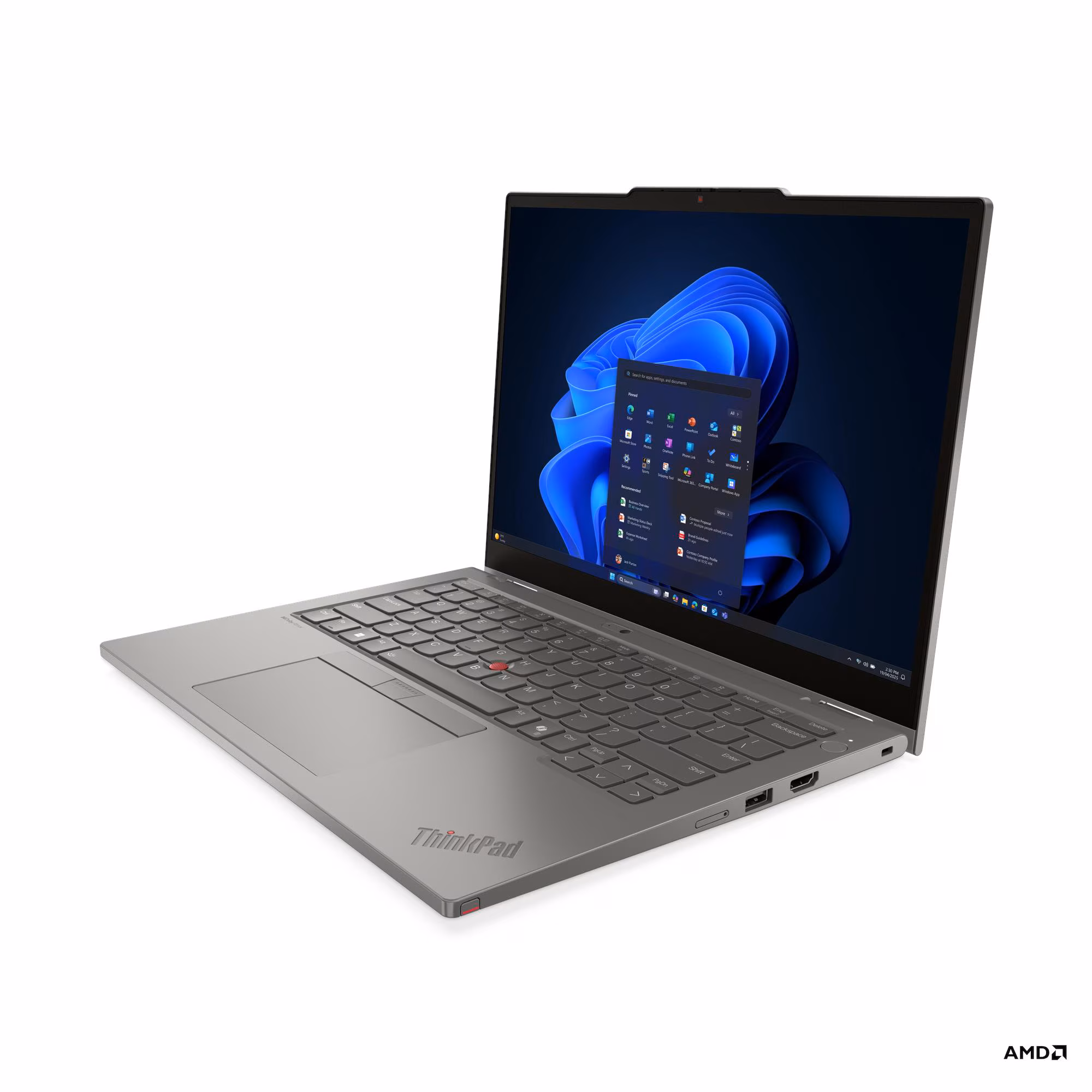 Laptop Lenovo ThinkPad L13 2in1 G6 / Ryzen 7 PRO 250 / 32GB LPDDR5x / 512GB / 13.3″ WUXGA IPS Touch / AMD Radeon 780M – Gri 4