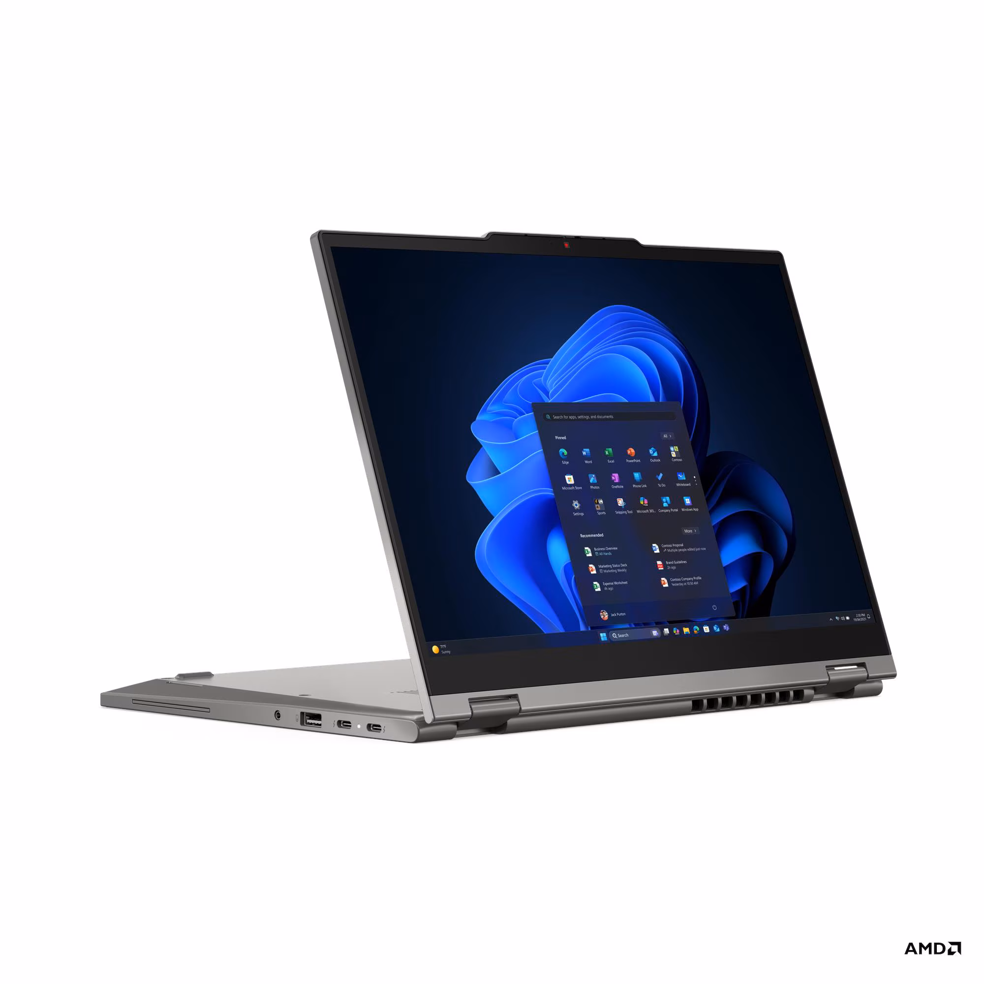 Laptop Lenovo ThinkPad L13 2in1 G6 / Ryzen 7 PRO 250 / 32GB LPDDR5x / 512GB / 13.3″ WUXGA IPS Touch / AMD Radeon 780M – Gri 6