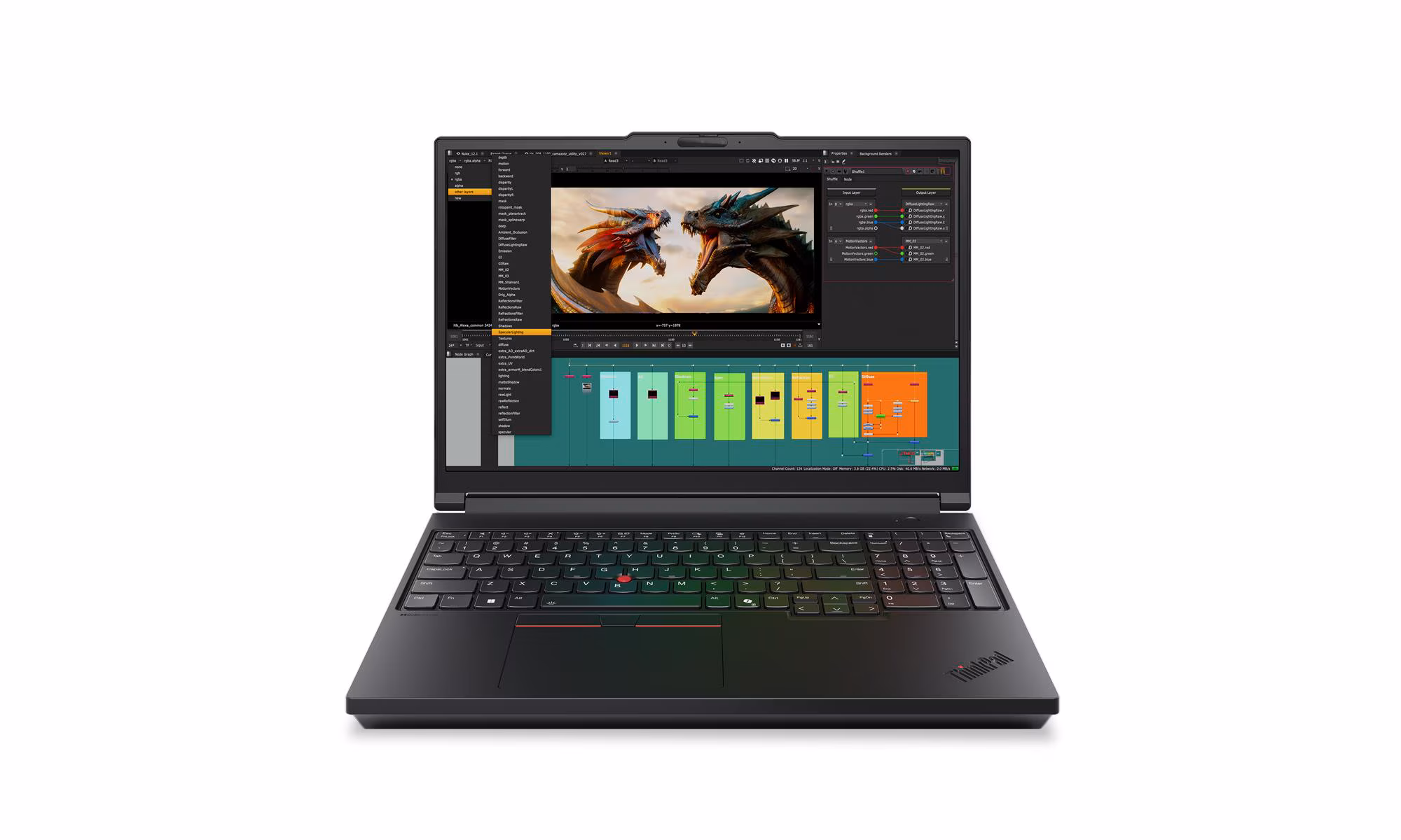 Laptop Lenovo ThinkPad P16 G3 / Ultra 7 255HX / 48GB DDR5 / 1TB / 16″ WUXGA IPS AG 60Hz / RTX PRO 2000 8GB – Zezë