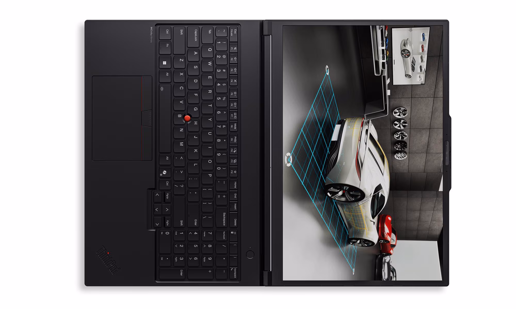 Laptop Lenovo ThinkPad P16 G3 21RQ / Ultra 7 255HX / 32GB DDR5 / 1TB / 16" WUXGA IPS / RTX Pro 3000 Blackwell 12GB - Zezë - Figura 8