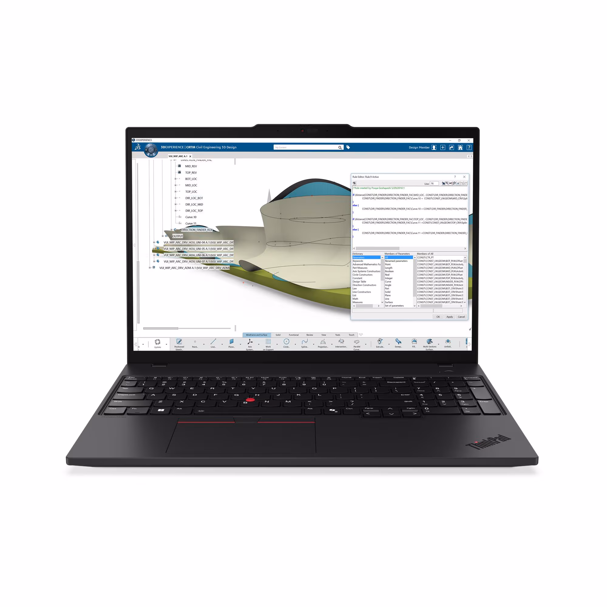 Laptop Lenovo ThinkPad P16s G4 / RYZ AI 7 Pro 350 / 32GB DDR5 / 512GB / 16″ WUXGA IPS Touch / AMD Radeon 860M – Zezë