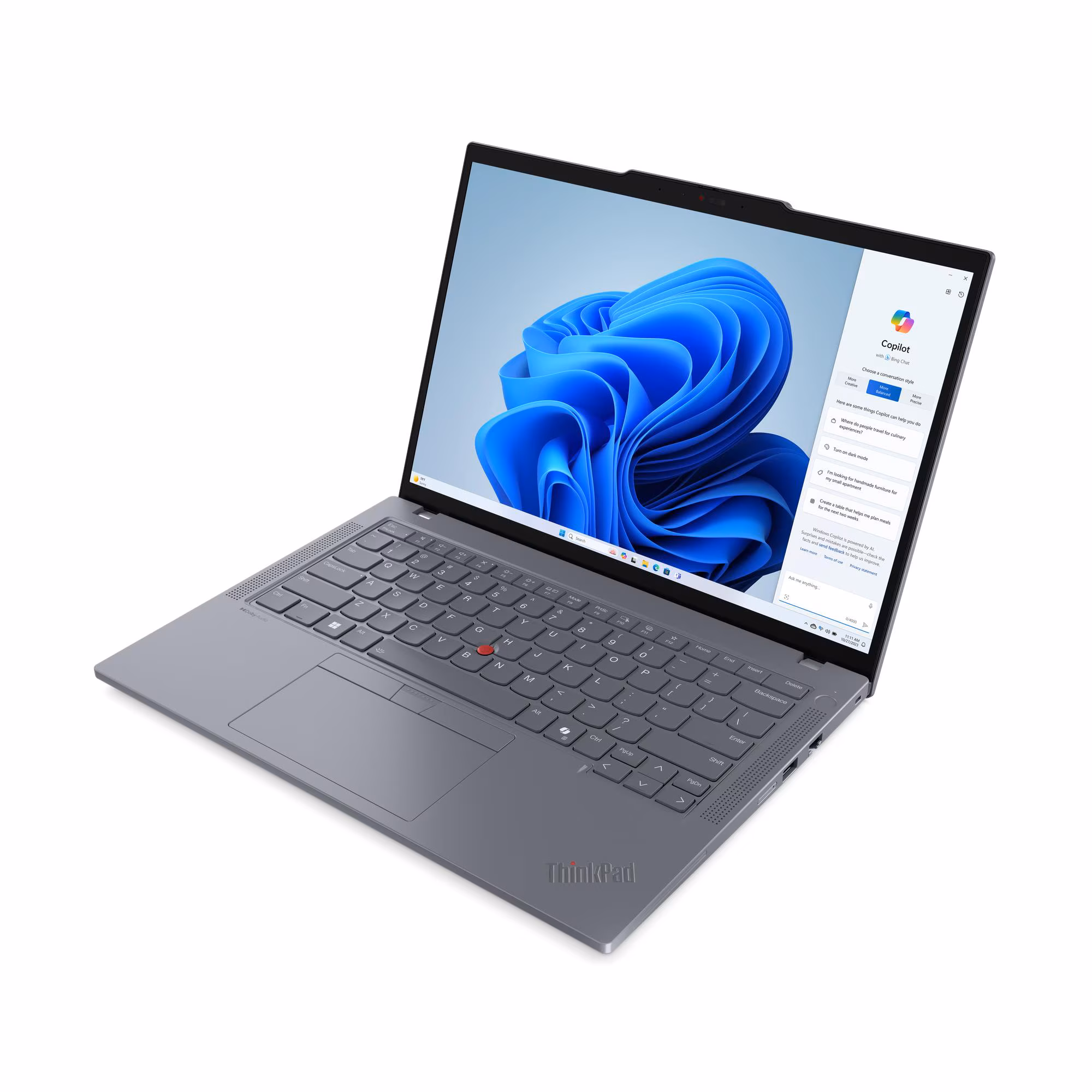 Laptop Lenovo ThinkPad T14 Gen 5 / Ultra 7 155U / 16GB DDR5 / 512GB / 14" WUXGA AG IPS 60Hz / Intel Graphics - Grey - Figura 3