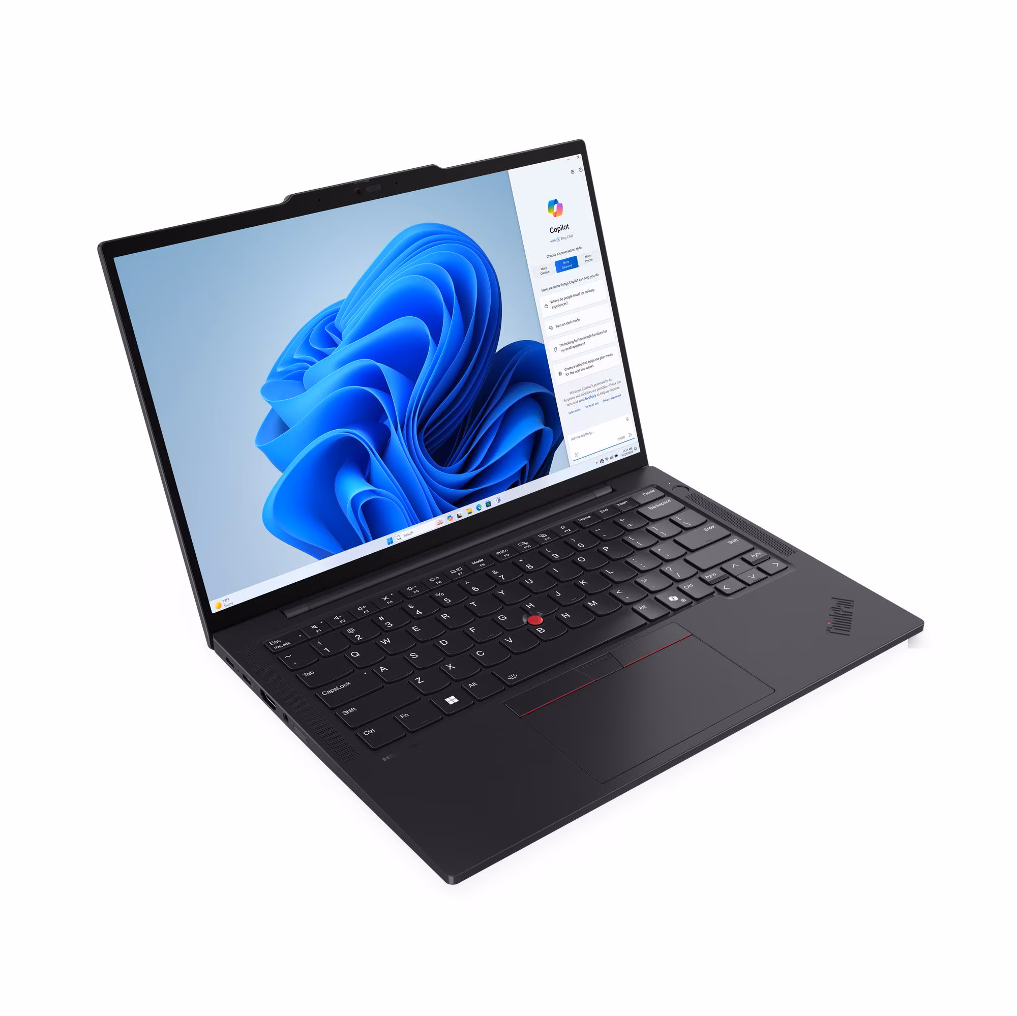 Laptop Lenovo ThinkPad T14s Gen 5 / Ultra 7 155U / 16GB LPDDR5X / 512GB / 14" WUXGA IPS Touch 60Hz / Intel Graphics - Zezë - Figura 2