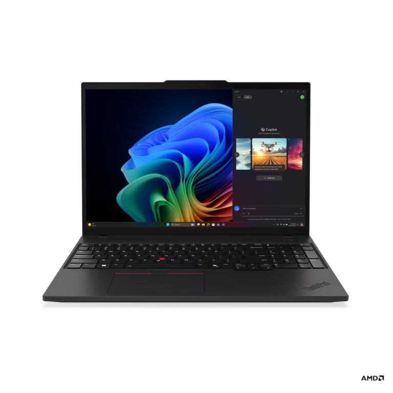 Laptop Lenovo ThinkPad T16 Gen 4 Copilot+ / Ryzen AI 7 PRO 350 / 16GB DDR5 / 512GB / 16" WUXGA IPS AG / Radeon 860M Graphics - Black