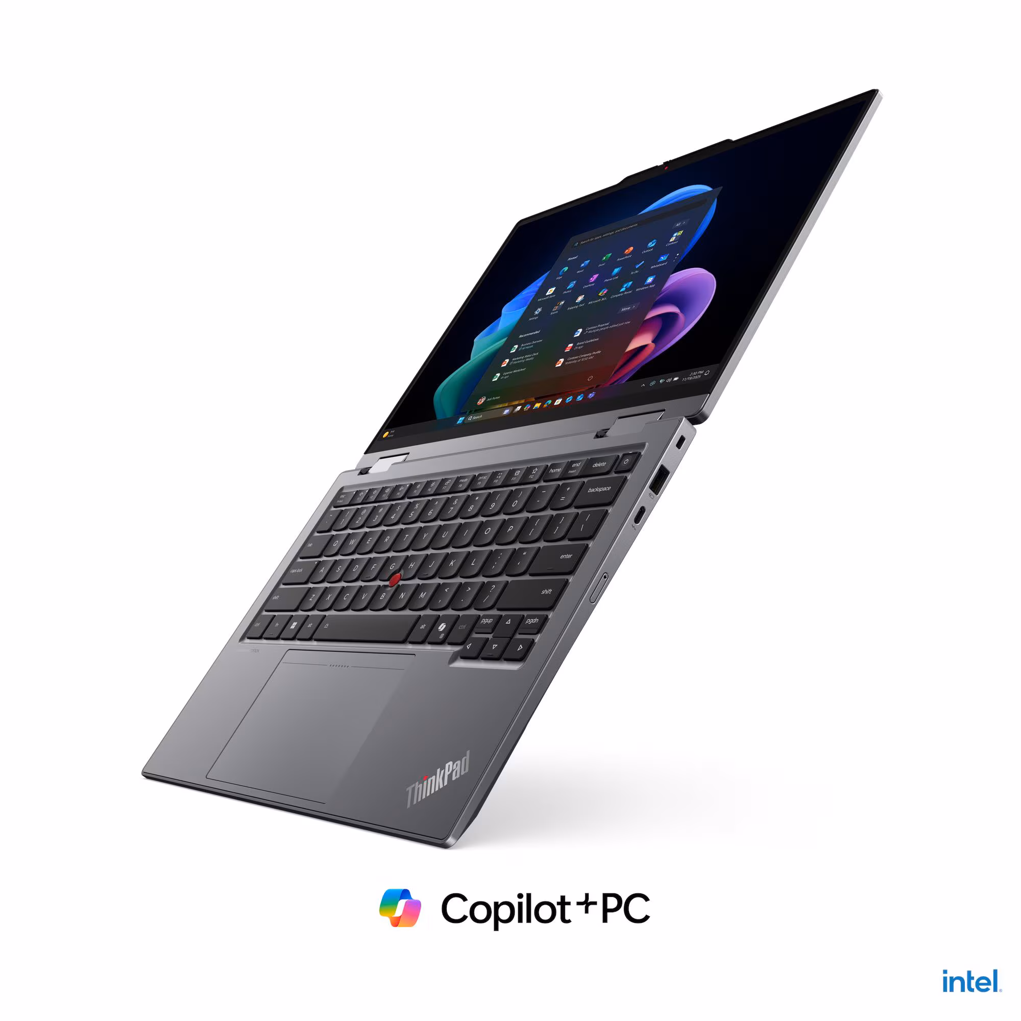 Laptop Lenovo Thinkpad X1 2in1 G11 / Ultra 7 355 / 32GB LPDDR5X / 512GB / 14″ WUXGA IPS AG Touch 60Hz / Intel Graphics – Gri 7
