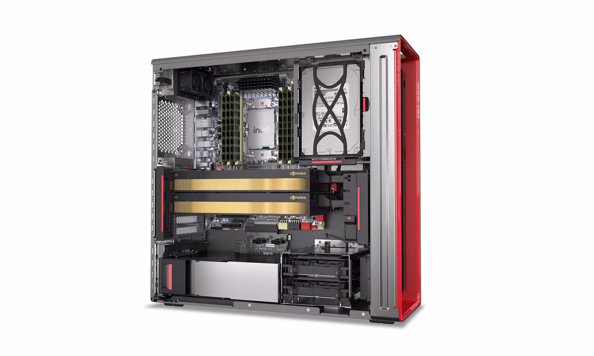 Kompjuter Lenovo Thinkstation P5 G2 / Intel Xeon 634 / 32GB DDR5 / 1TB - Zezë - Figura 5