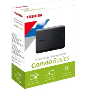 HDD External TOSHIBA / 2.5 Inch / 4TB / Canvio Basics / USB 3.2/3 USB 2.0 / I zi