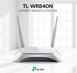 Wireless Router TP-Link / 300 Mbps / 4+1 Porte / 10/100 Porte / 2 Antena