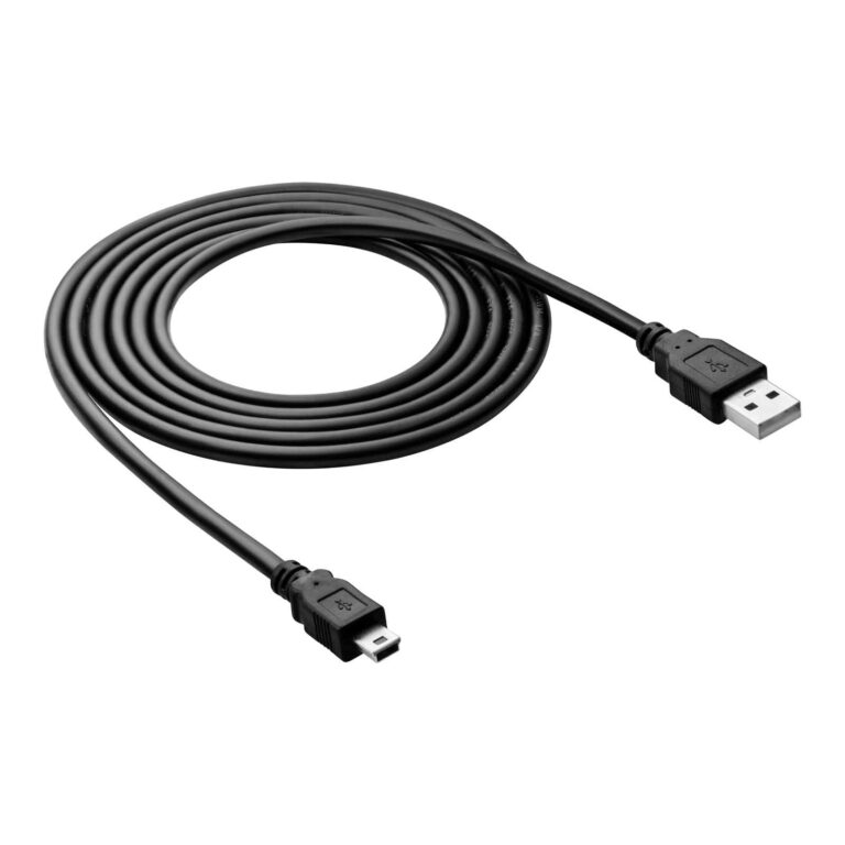 USB kabëll / V3 / 1.8m / 5 pin / E zezë
