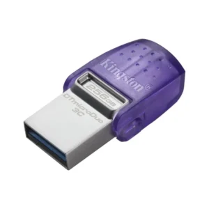 USB Flash Drive Kingston DataTraveler MicroDuo 3C – 256GB / USB-A & USB-C / 200MB/s - Vjollcë