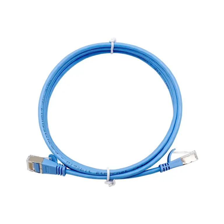 UTP kabëll i-Tech / Cat-6 / 1Gbps / 0.4mm / 1m / E kaltër