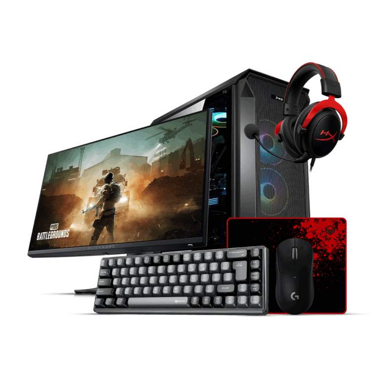 Beast Bundle 6 / Ryzen 7-7800X3D / 32GB / 1TB / RTX 5070 12GB / Case MSI ARMOR V710 / I zi + Monitor + Maus + Mauspad + Tastierë + Kufje