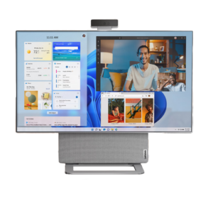 AIO Lenovo Yoga 7 27APH8 / Ryzen 7-8845HS / 16GB / 512GB / 27 Inch QHD / AMD Radeon 780M Graphics / 5.0MP+IR CAM / Cloud Grey + Tastierë dhe Maus me kabllo
