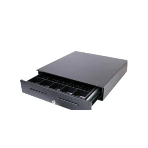Kasë GF-405 5515bc Metallic Cash Drawer POS System / 3-position key lock / e zezë