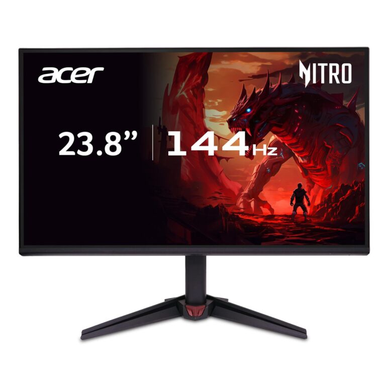 Monitor Gaming Acer Nitro VG240YP6bip / 23.8" Full HD IPS LED / 144 Hz / 1ms / HDMI + DisplayPort - Zezë