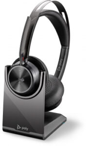 Kufje me kabllo Poly Headset Voyager Focus 2 MS with Charging Stand – Zezë 6