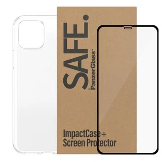 Aksesorë për telefon SAFE by PanzerGlass 2-in-1 Screen Protector for Apple iPhone 11 / Bulk Pack