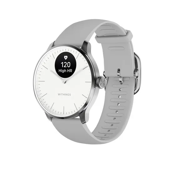 Orë e mençur Withings Scanwatch Light / 37mm – Bardhë