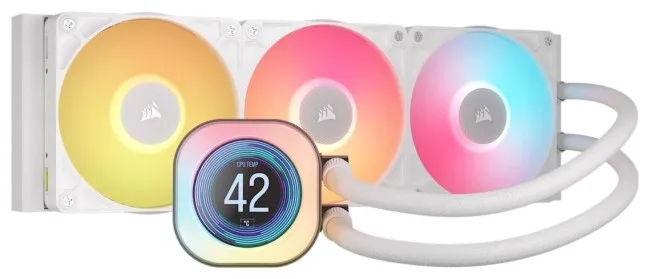 Ftohës procesori Water Cooling Corsair iCUE LINK Titan 360 RX – Bardhë
