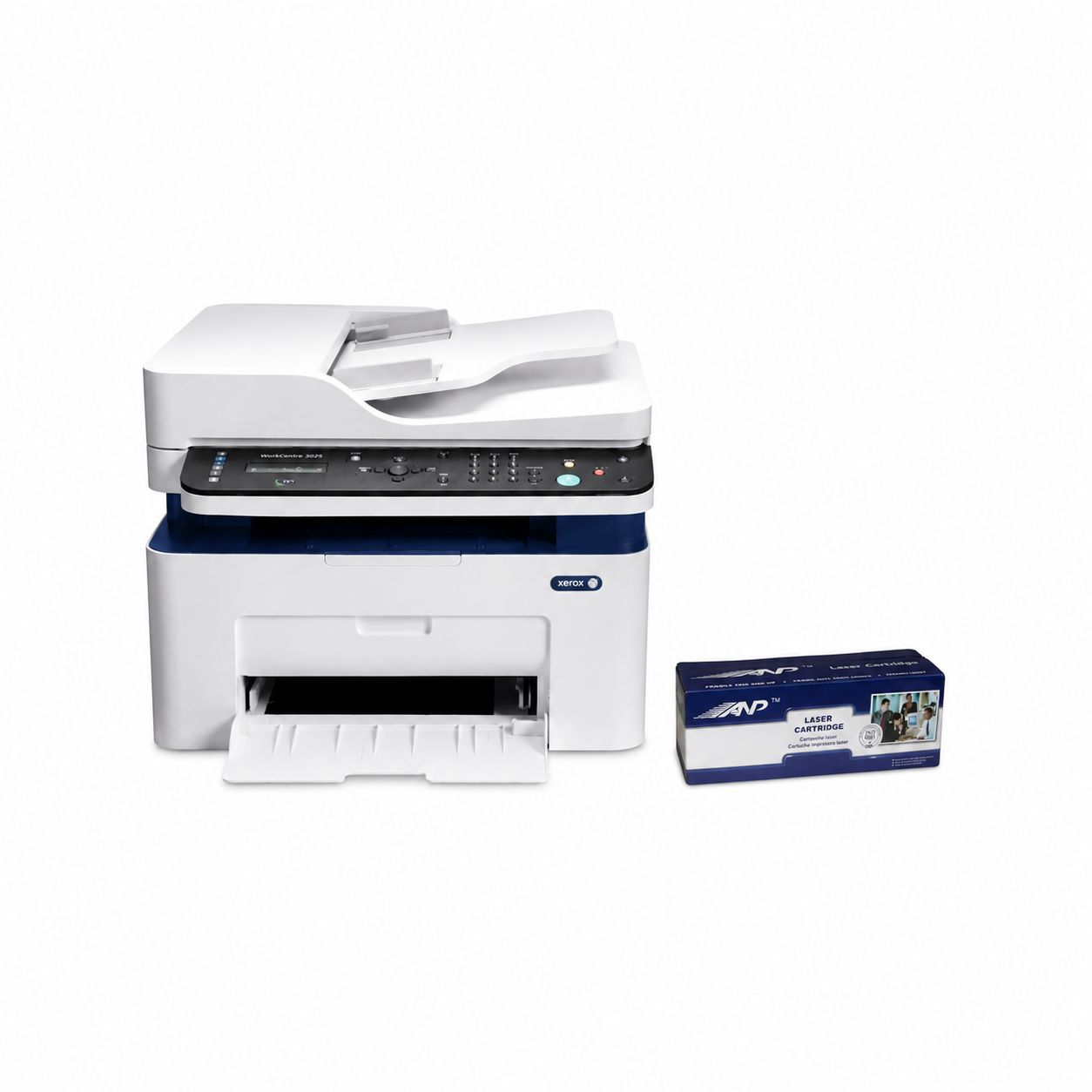 Printer Xerox WorkCentre 3025NI / Print Copy Scan / ADF / A4 / WIFI + Toner kompatibil HQ Xerox 3020/3025 Gratis