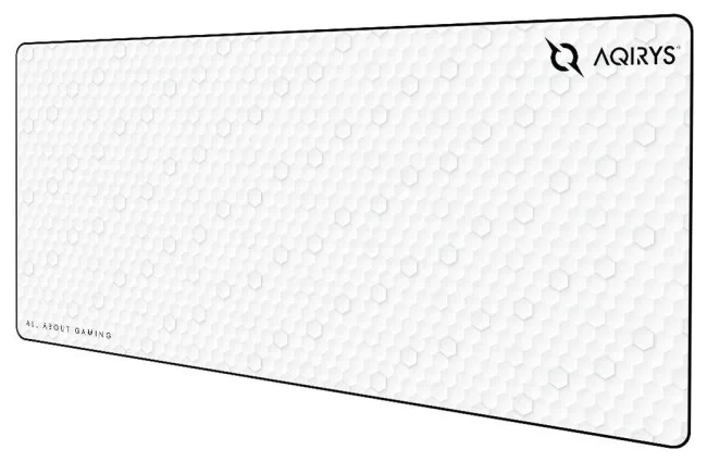 Mauspad WEBB AQIRYS Extra Large / 900×400 - Bardhë