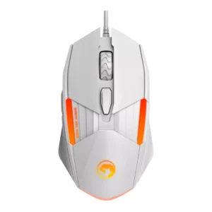 Maus Gaming Marvo M219 WH / Sensor Optik / 6400 DPI / 125 Hz / 6 ngjyra LED / USB 2.0 / 6 butona / Me kabëll 1.4m / I zi
