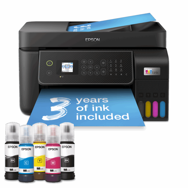 Printer AIO MFP Epson INK EcoTank L5310 / Print-Scan-Copy / A4 USB, WiFi, Wi-Fi Direct, Ethernet, Fax.