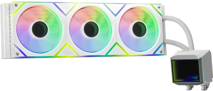 Ftohës për Procesor Cooler AIO XPG Levante II 360 / 360mm ARGB Liquid Cooler – Bardhë
