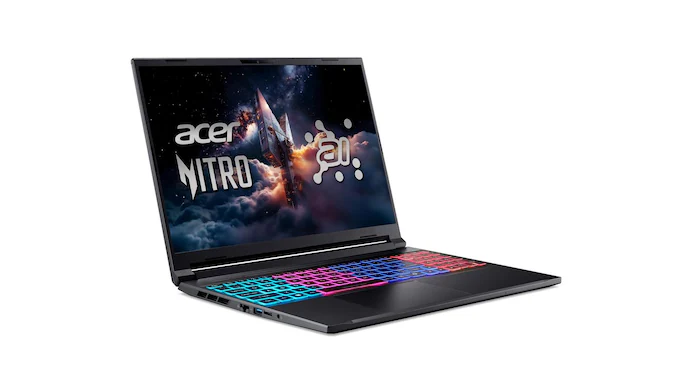 Laptop Gaming Acer Nitro V 16S ANV16S-71-70WQ / 7-240H / 16GB DDR5 / 1TB / 16″ WQXGA IPS 180Hz / RTX5070 8GB – Zezë 2