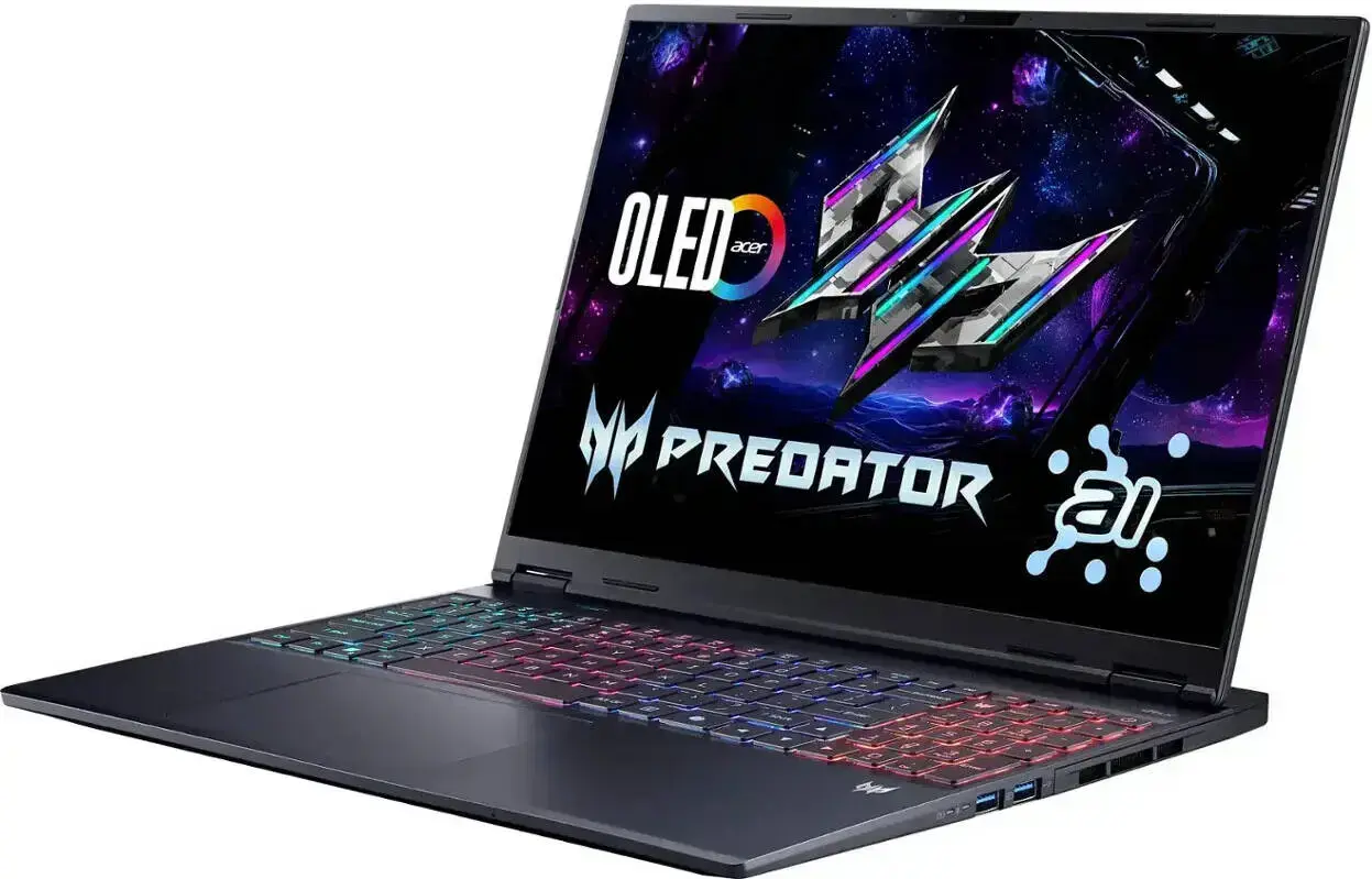 Laptop Gaming Acer PREDATOR HELIOS NEO 16S PHN16S-71-91AW / Ultra 9 275HX / 16GB DDR5 / 1TB / 16" WQXGA 240Hz / RTX 5060 - Osidian Black - Figura 2