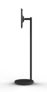 Aksesorë për tablet ALLNET High Performance Display 24-inch – Floor stand with bracket and base plate featuring built-in battery and charging function - Zezë