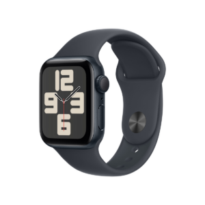 Apple Wearable Watch SE (GPS) Midnight Aluminium Case with Midnight Sport Band / 40 mm / MXE93QF/A