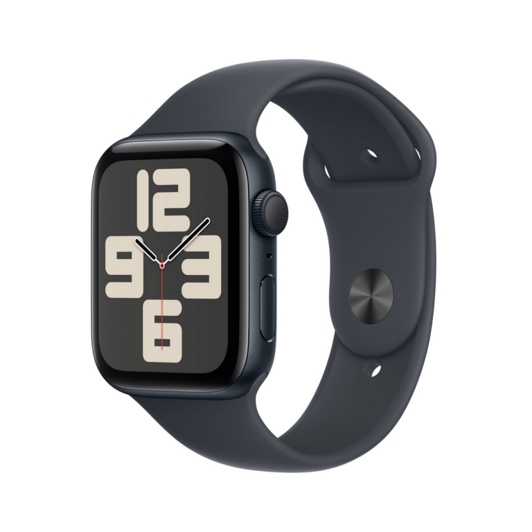 Apple Wearable Watch SE (GPS) Midnight Aluminum Case with Midnight Sport Band / 44 mm / MXEJ3QF/A