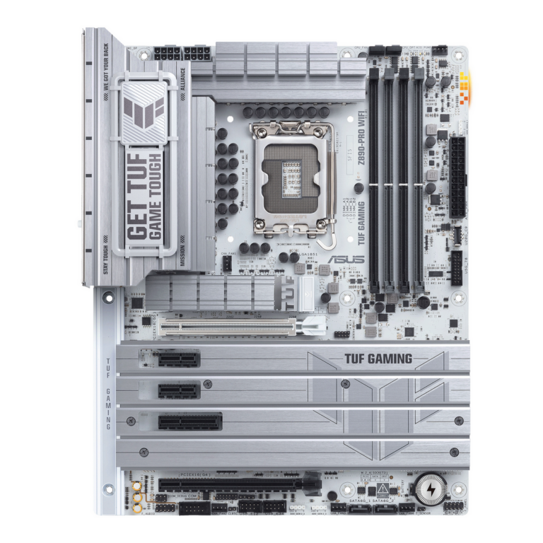 Pllakë Amë Asus TUF Gaming Z890-Pro WiFi Motherboard / Intel Chipset / 90MB1IR0-M0EAY0 – Bardhë