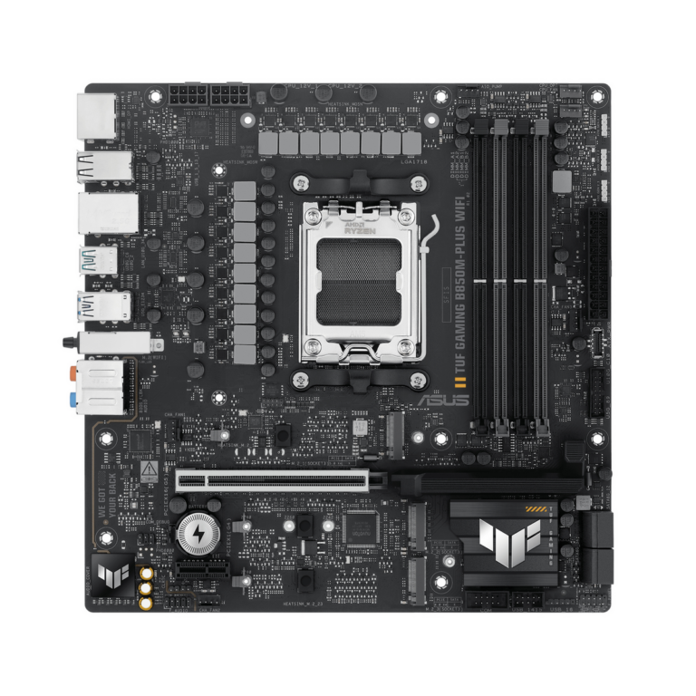 Pllakë Amë Asus TUF Gaming B850M-Plus WiFi Motherboard / Intel Chipset / 90MB1IY0-M0EAY0 – Zezë