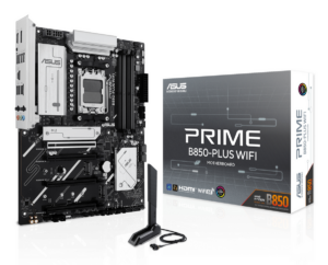 Pllakë Amë MB Intel Asus PRIME B850‑PLUS WIFI – Zezë