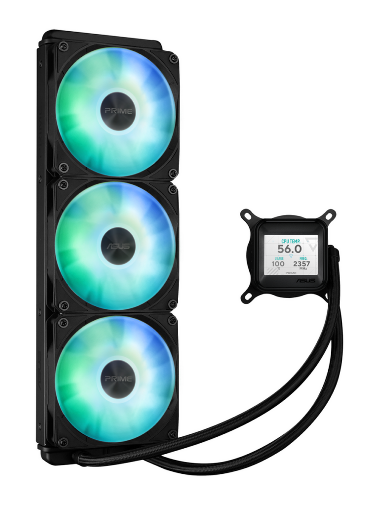 Ftohës për Procesor Asus Prime LC 360 ARGB LCD XL – Zezë