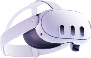 Syze virtuale Meta Quest 3 / Snapdragon XR2 Gen 2 / 512GB / 4K+  120Hz / 3D spatial audio / Të bardha