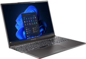 Laptop bluechip TRAVELline U16W1 / Ultra 7 258V / 32GB LPDDR5x / 500GB / 16" WUXGA IPS 165Hz / Arc Graphics 140V - Gri
