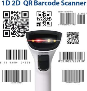 Scaner I-Tech 4308 / Për barkod  / BT A51 / Bluetooth / I bardhë