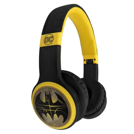 Kufje pa kabllo Lazerbuilt Batman Bluetooth - Zezë/Verdhë