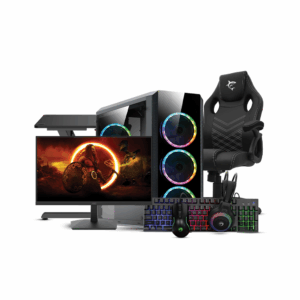 Bundle Beast Series 22 / Ryzen 5 5500 / 16GB / 500GB / RX 6600 8GB + MON 24 AOC 24G15N2 + 4in1 MARVO CM416 EN + HELIX TAVOLINE + ZOLDER KARRIGE