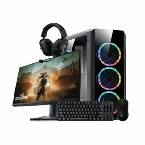 Kompjuter Gaming Beast Series 32 / i7-14700KF / 32GB / 500GB / RTX 5060 8GB + Monitor DELL Alienware 2523HF + Maus + Kufje + Tastierë